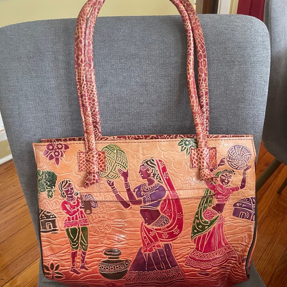 Handmade Indian Leather Tote